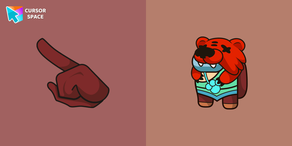 Among Us Nita Character cursor pack
